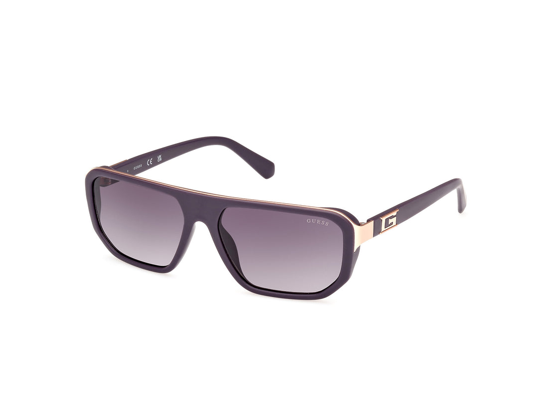 Solglasögon guess gu00124 82a morado masculino storlek 59mm - Huvudvy