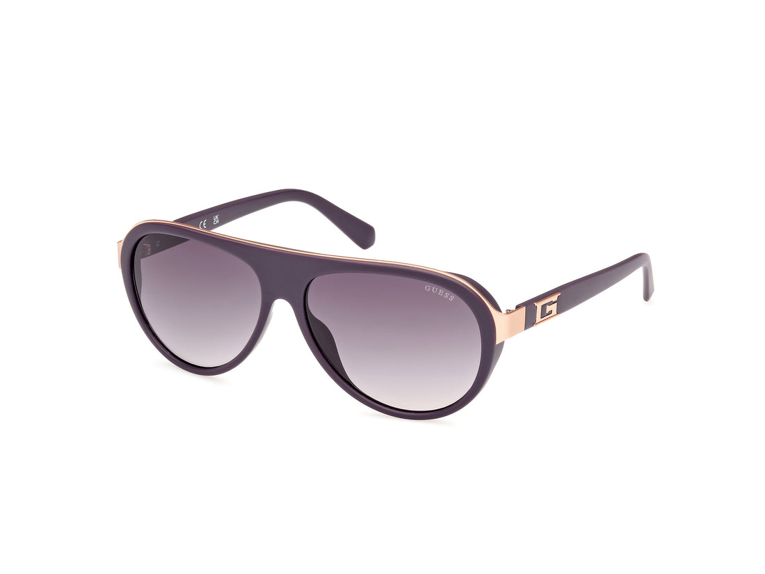 Solglasögon guess gu00125 82a morado masculino storlek 60mm - Huvudvy