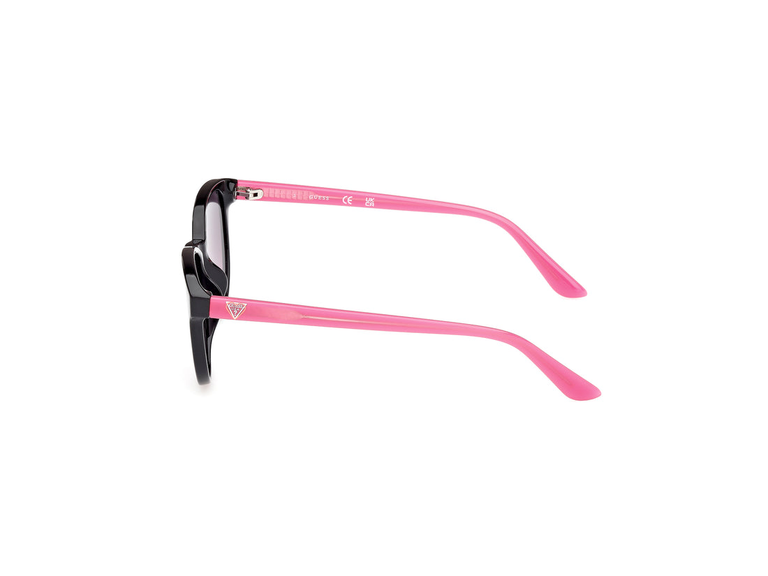 Sunglasses guess gu00126 01t negro cat eye infantil size 49mm - Detailed view