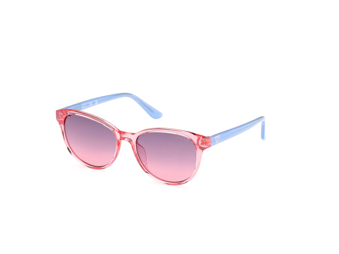Sunglasses guess gu00126 72z rosa cat eye infantil size 49mm - Main view