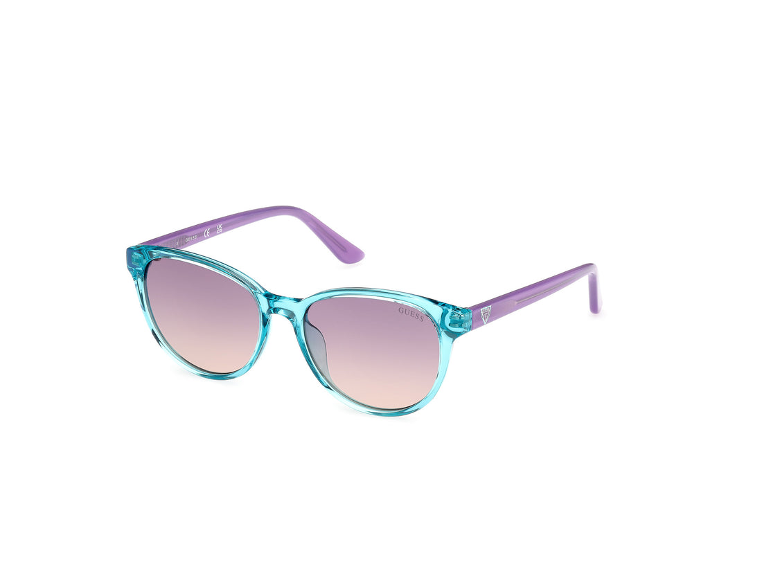 Sunglasses guess gu00126 87z azul cat eye infantil size 49mm - Main view