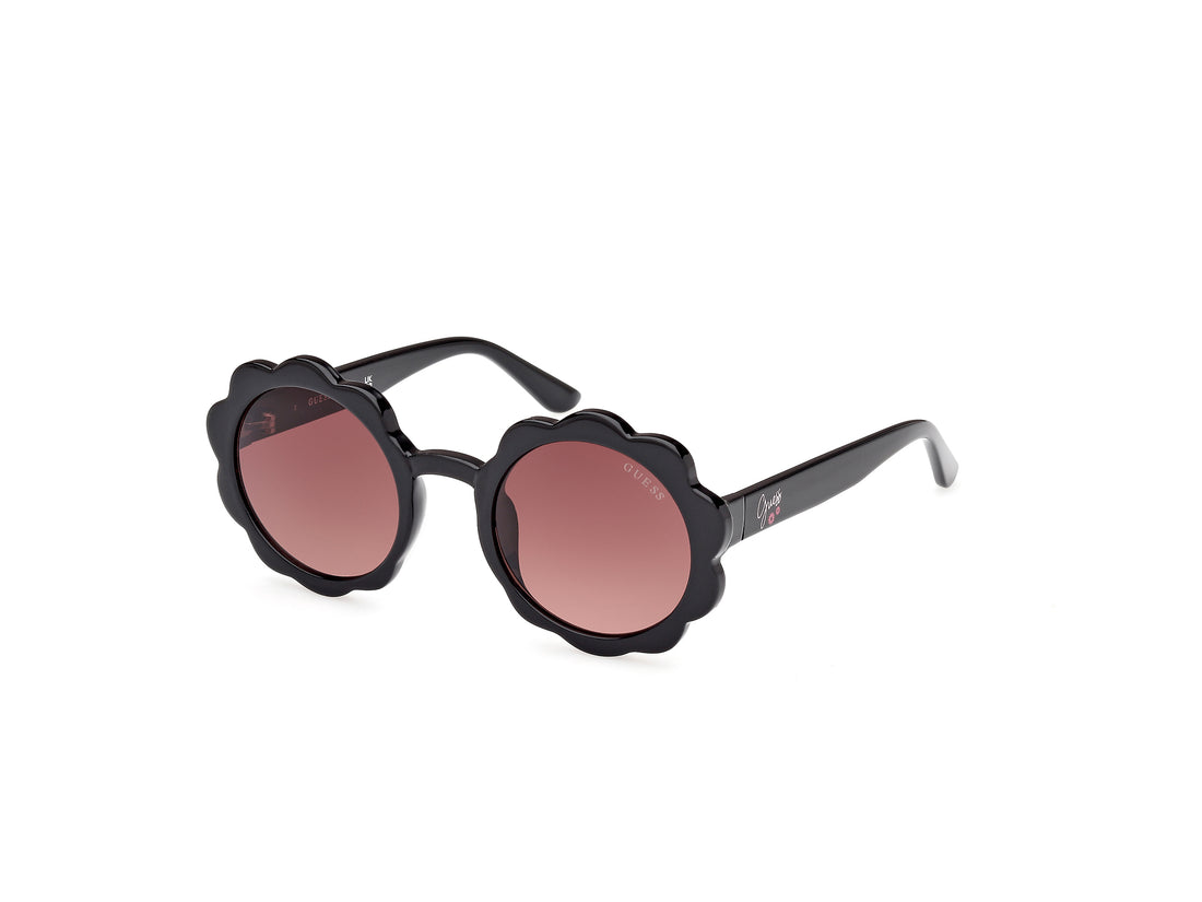 Sunglasses guess gu00127 01f negro round infantil size 45mm - Main view