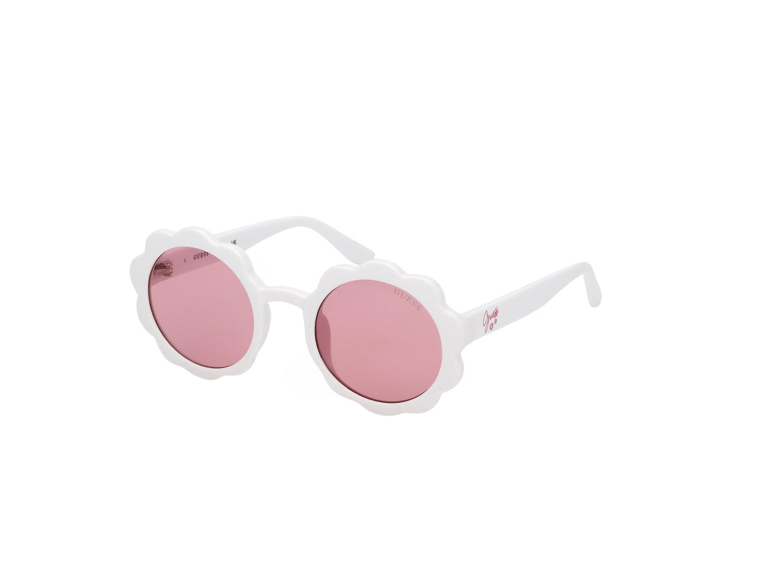 Sunglasses guess gu00127 21s blanco round infantil size 45mm - Main view