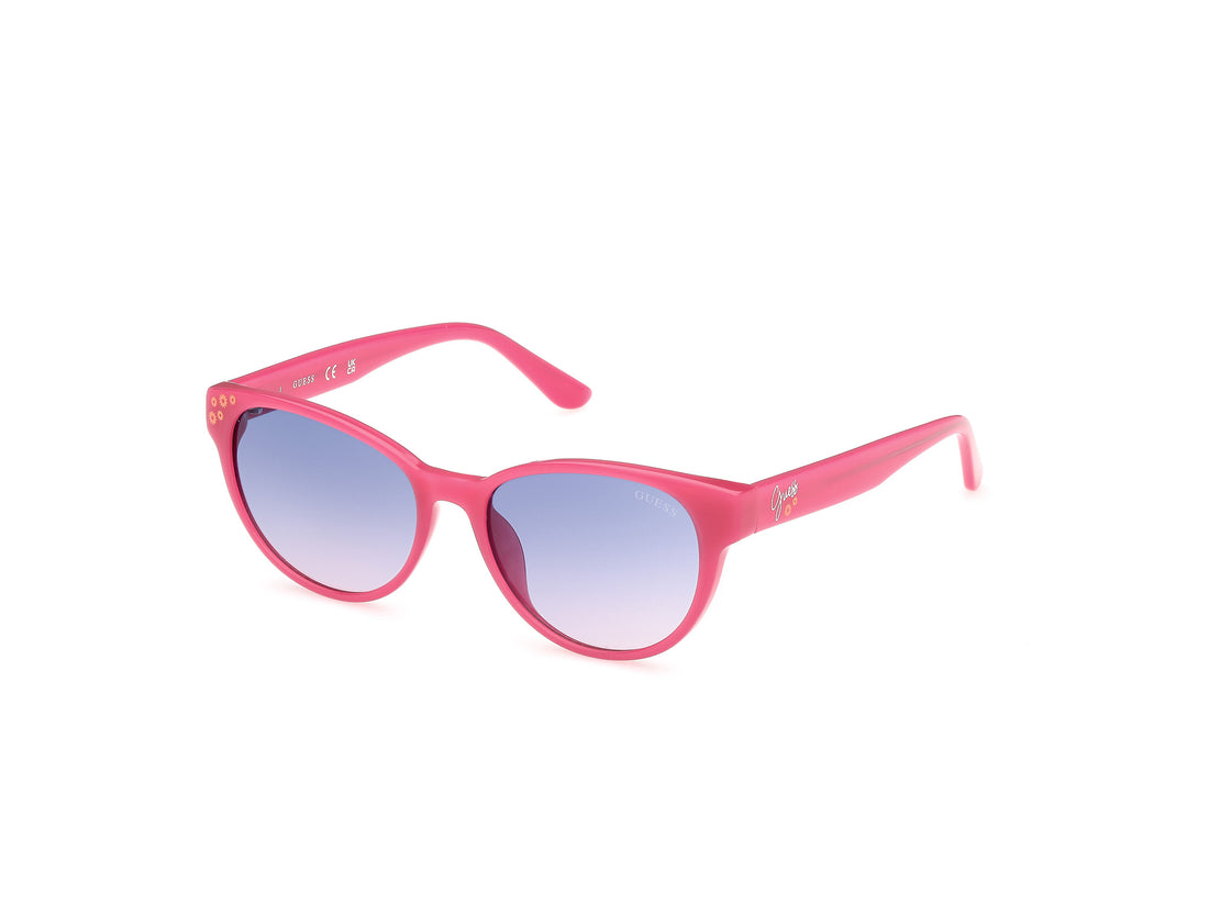 Sunglasses guess gu00128 72z rosa cat eye infantil size 49mm - Main view