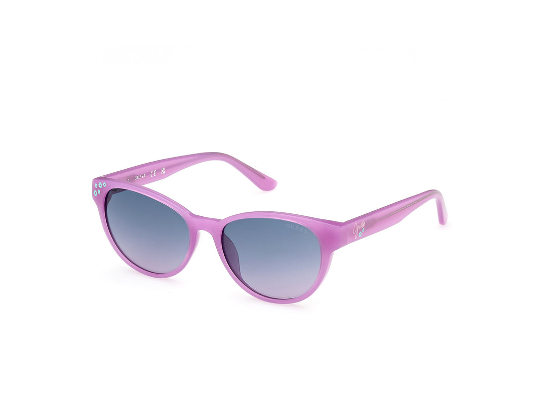 Sunglasses guess gu00128 81w morado cat eye infantil size 49mm - Main view