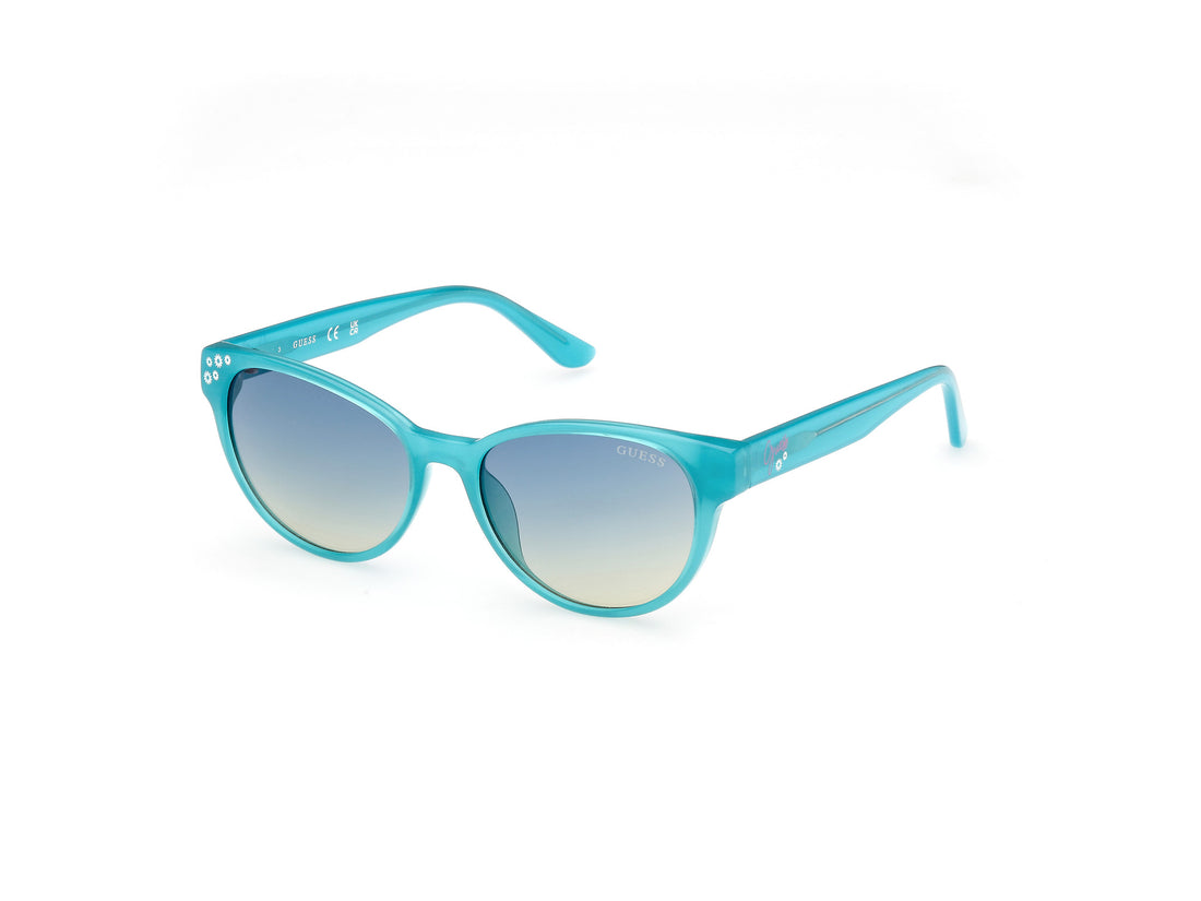 Sunglasses guess gu00128 87w azul cat eye infantil size 49mm - Main view