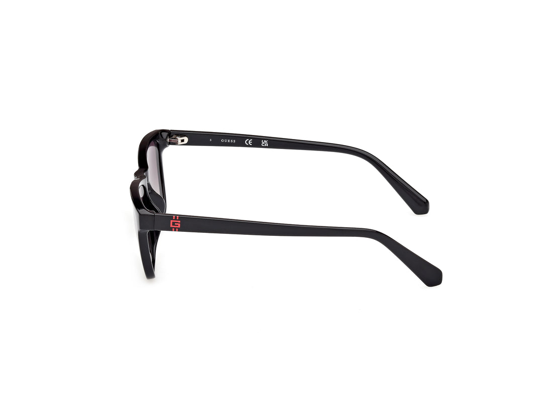 Sunglasses guess gu00129 01b negro square infantil size 49mm - Detailed view