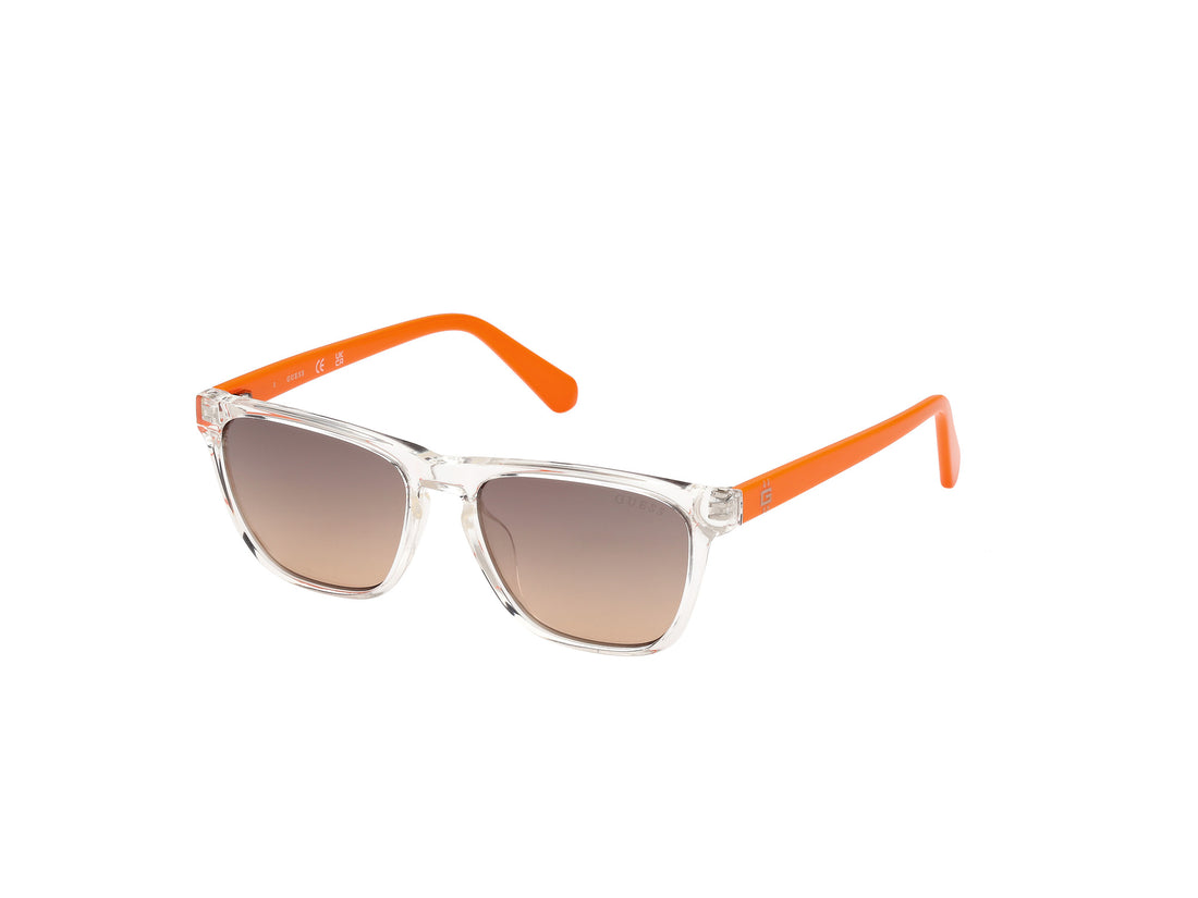 Sunglasses guess gu00129 26f transparente square infantil size 49mm - Main view