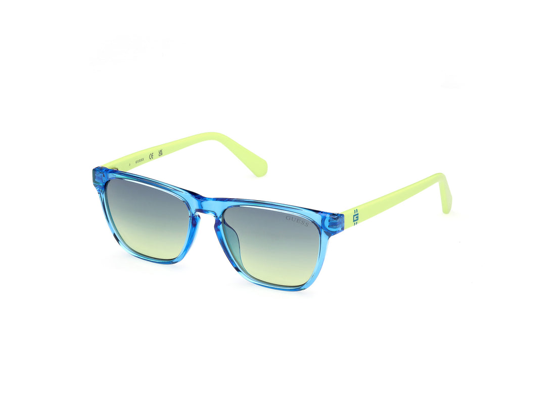 Sunglasses guess gu00129 90w azul square infantil size 49mm - Main view