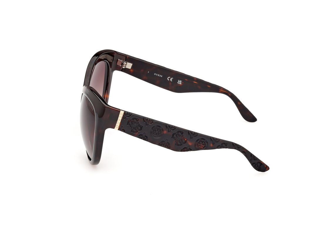 Occhiali da sole guess gu00130 52f havana butterfly femenino taglia 61mm - Vista dettagliata