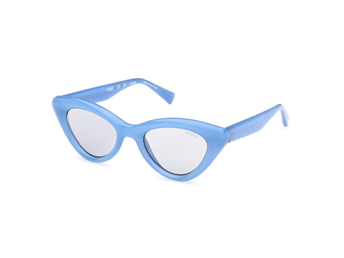 Solglasögon guess gu00137 84a azul cat eye unisex storlek 50mm - Huvudvy