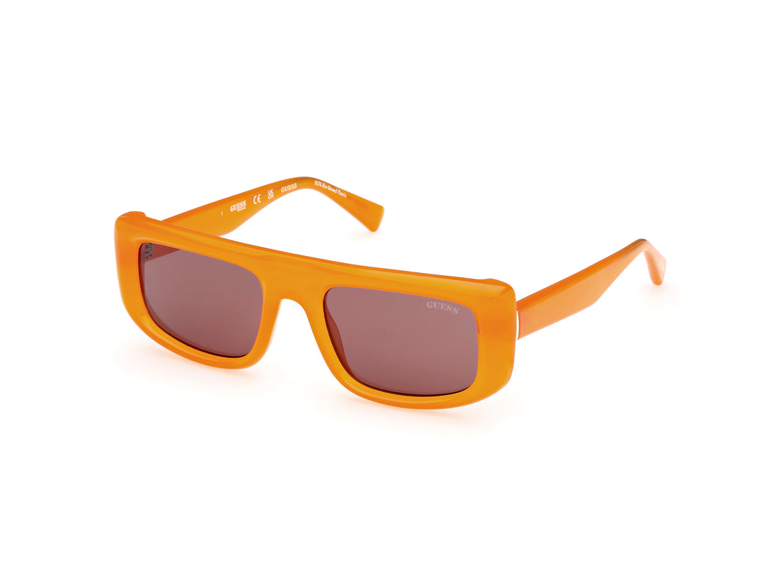 Solglasögon guess gu00138 44e naranja rectangular unisex storlek 53mm - Huvudvy