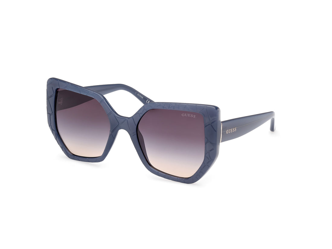 Solglasögon guess gu00153 84b geometric femenino storlek 55mm - Huvudvy