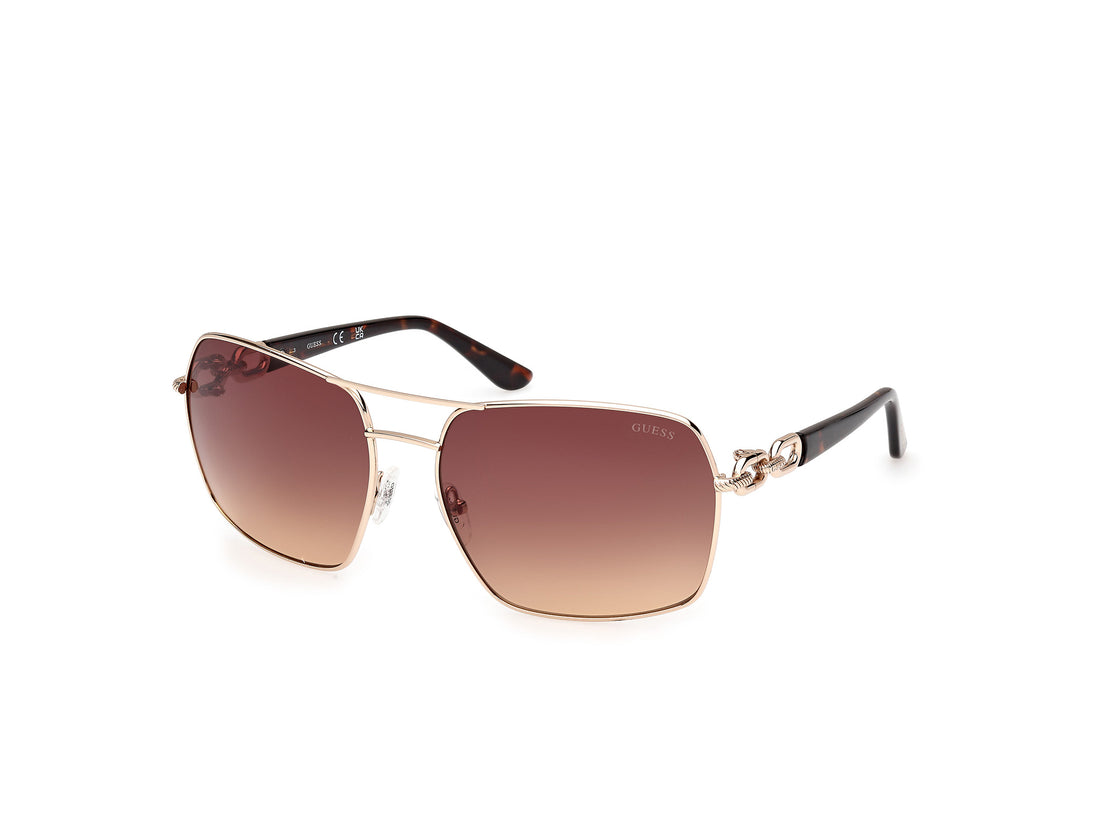 Solglasögon guess gu00159 33f navigator femenino storlek 63mm - Huvudvy
