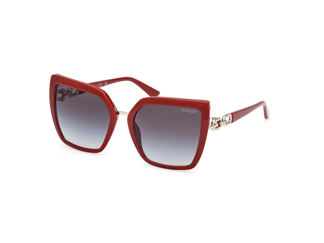 Solglasögon guess gu00160 66b butterfly femenino storlek 55mm - Huvudvy