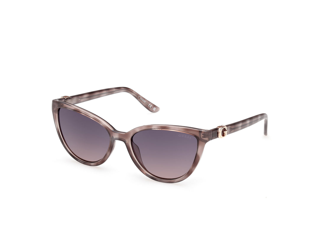 Solglasögon guess gu00189 20b gris cat eye femenino storlek 55mm - Huvudvy