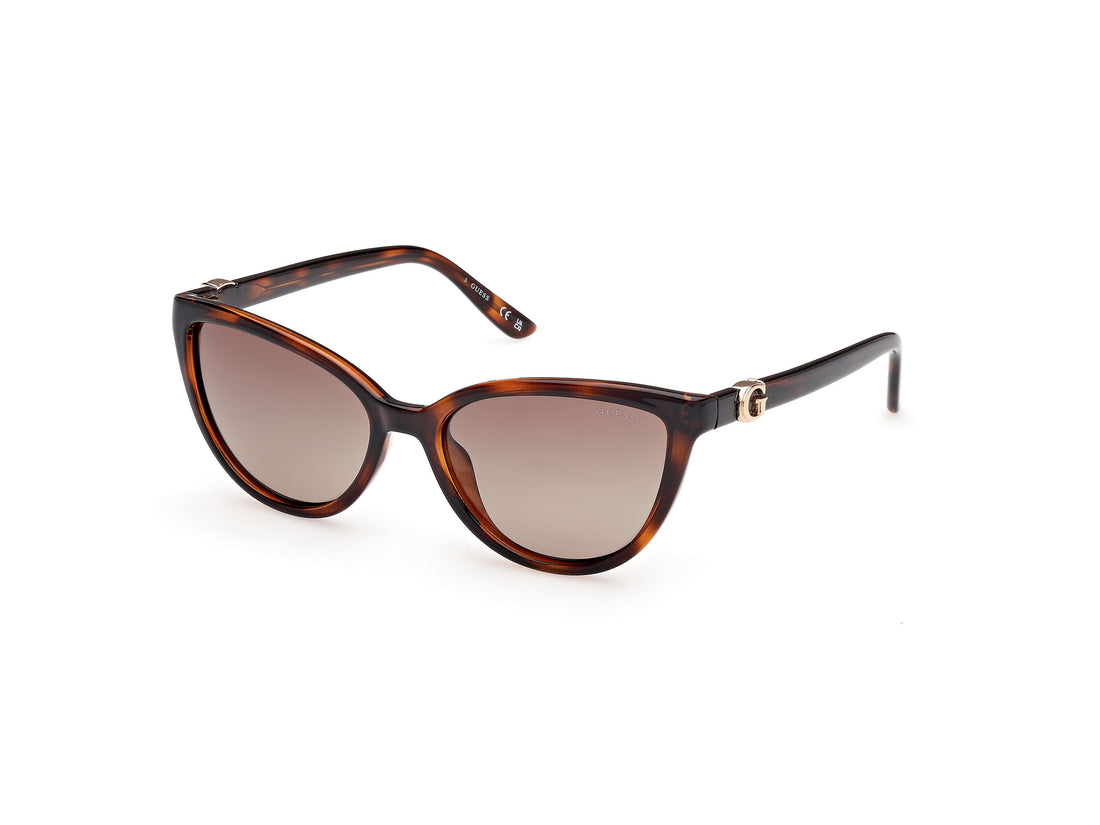 Solglasögon guess gu00189 52h havana cat eye femenino storlek 55mm - Huvudvy