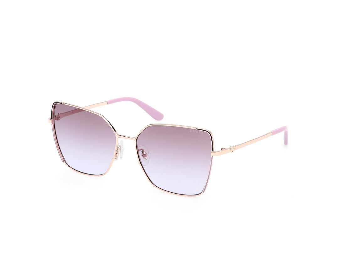 Solglasögon guess gu00192 59f beige butterfly femenino storlek 59mm - Huvudvy