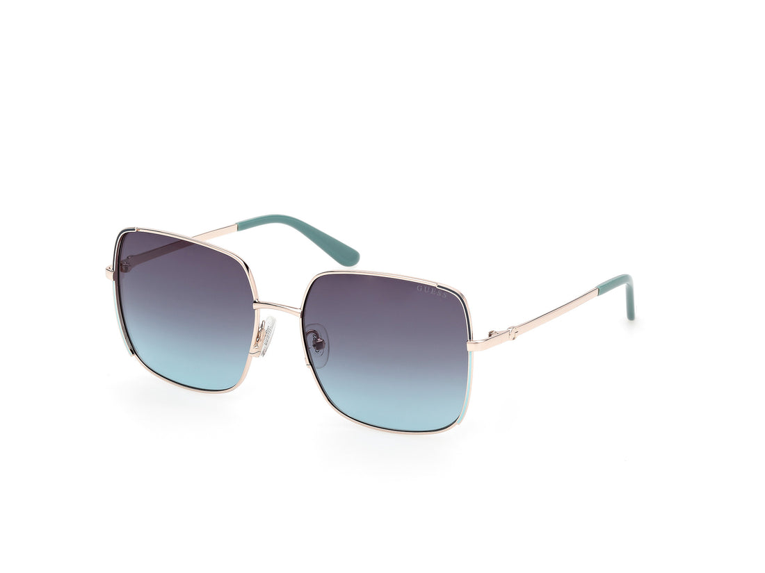 Solglasögon guess gu00194 33w dorado square femenino storlek 58mm - Huvudvy