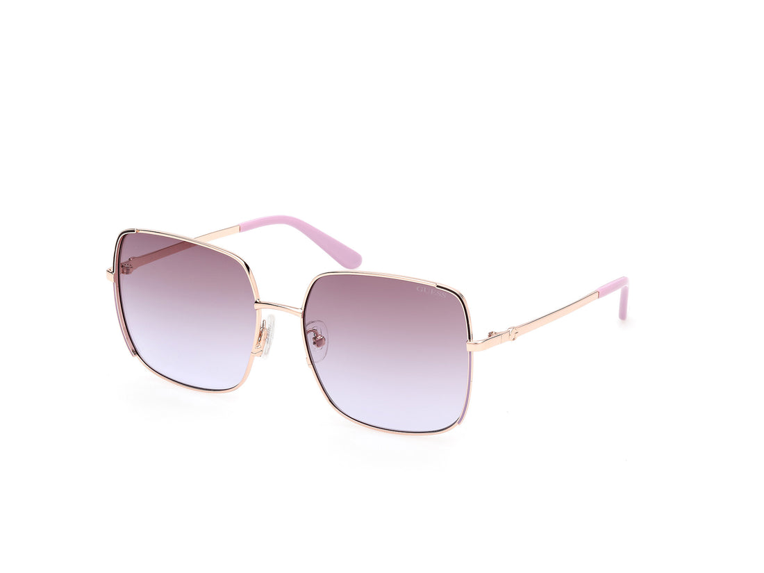 Solglasögon guess gu00194 59f beige square femenino storlek 58mm - Huvudvy