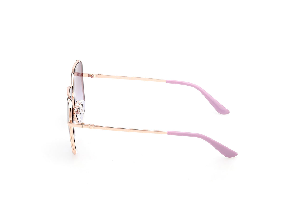 Solglasögon guess gu00194 59f beige square femenino storlek 58mm - Detaljvy