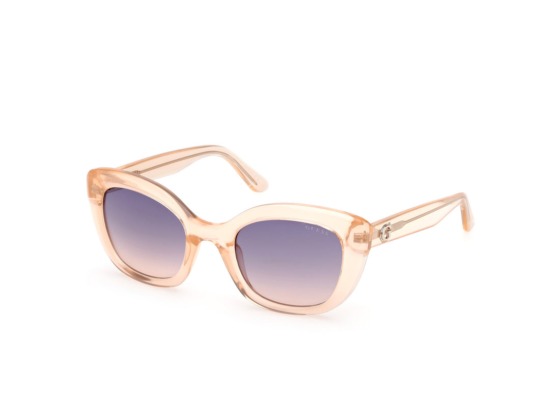 Solglasögon guess gu00196 44z naranja square femenino storlek 51mm - Huvudvy