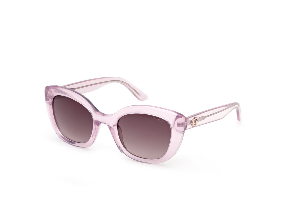 Solglasögon guess gu00196 78f violeta square femenino storlek 51mm - Huvudvy