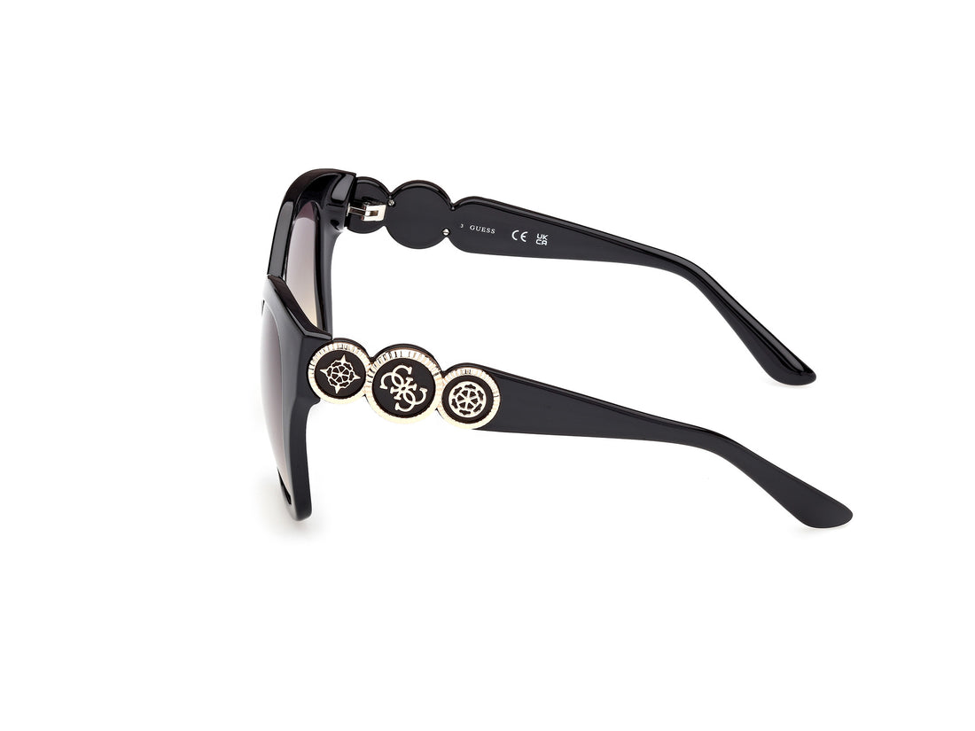 Solglasögon guess gu00197 05b negro butterfly femenino storlek 55mm - Detaljvy