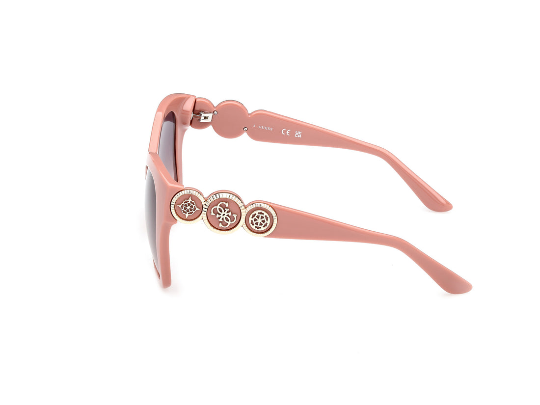 Solglasögon guess gu00197 72f rosa butterfly femenino storlek 55mm - Detaljvy