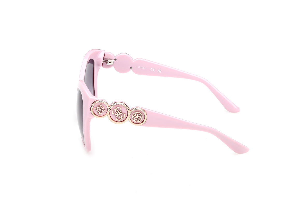 Solglasögon guess gu00197 78z violeta butterfly femenino storlek 55mm - Detaljvy