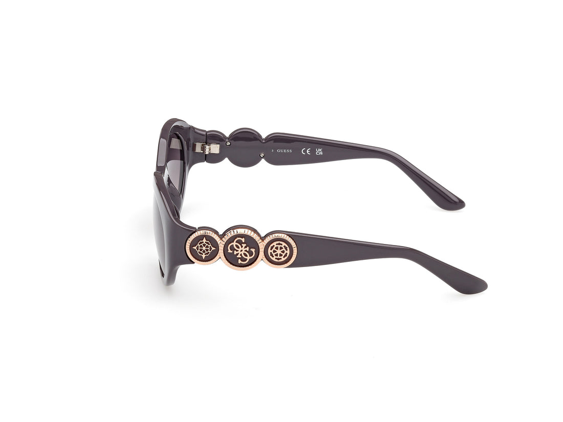Solglasögon guess gu00198-h 20b gris oval femenino storlek 53mm - Detaljvy