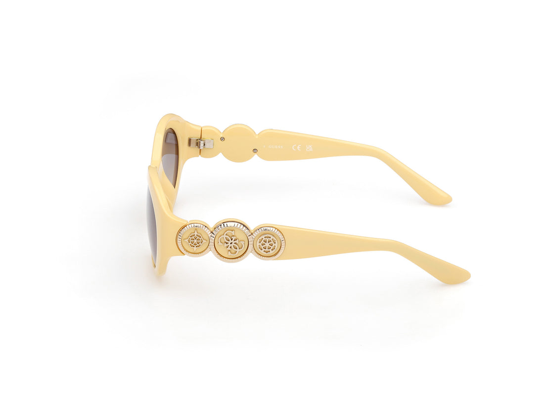 Solglasögon guess gu00198-h 39b amarillo oval femenino storlek 53mm - Detaljvy