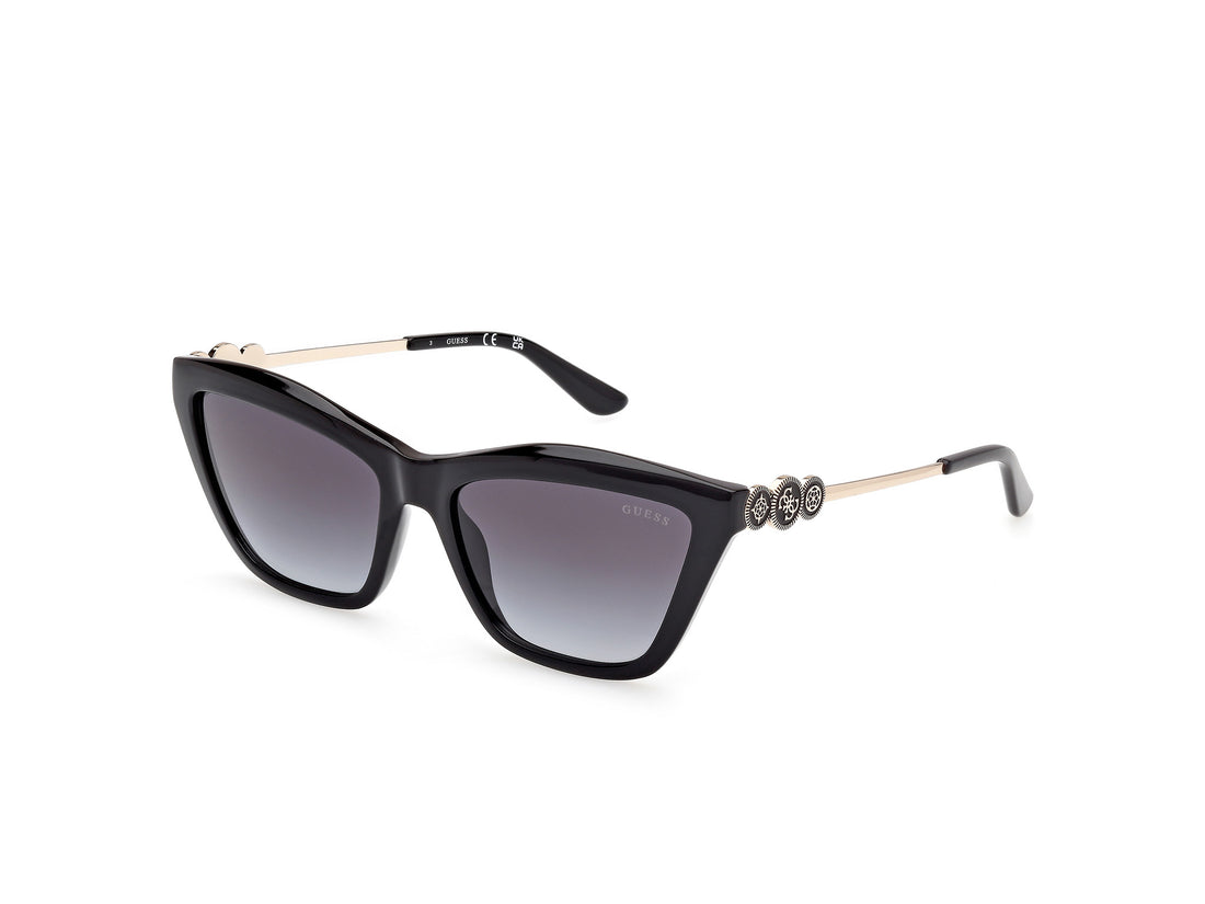 Solglasögon guess gu00199 01b negro rectangular femenino storlek 56mm - Huvudvy