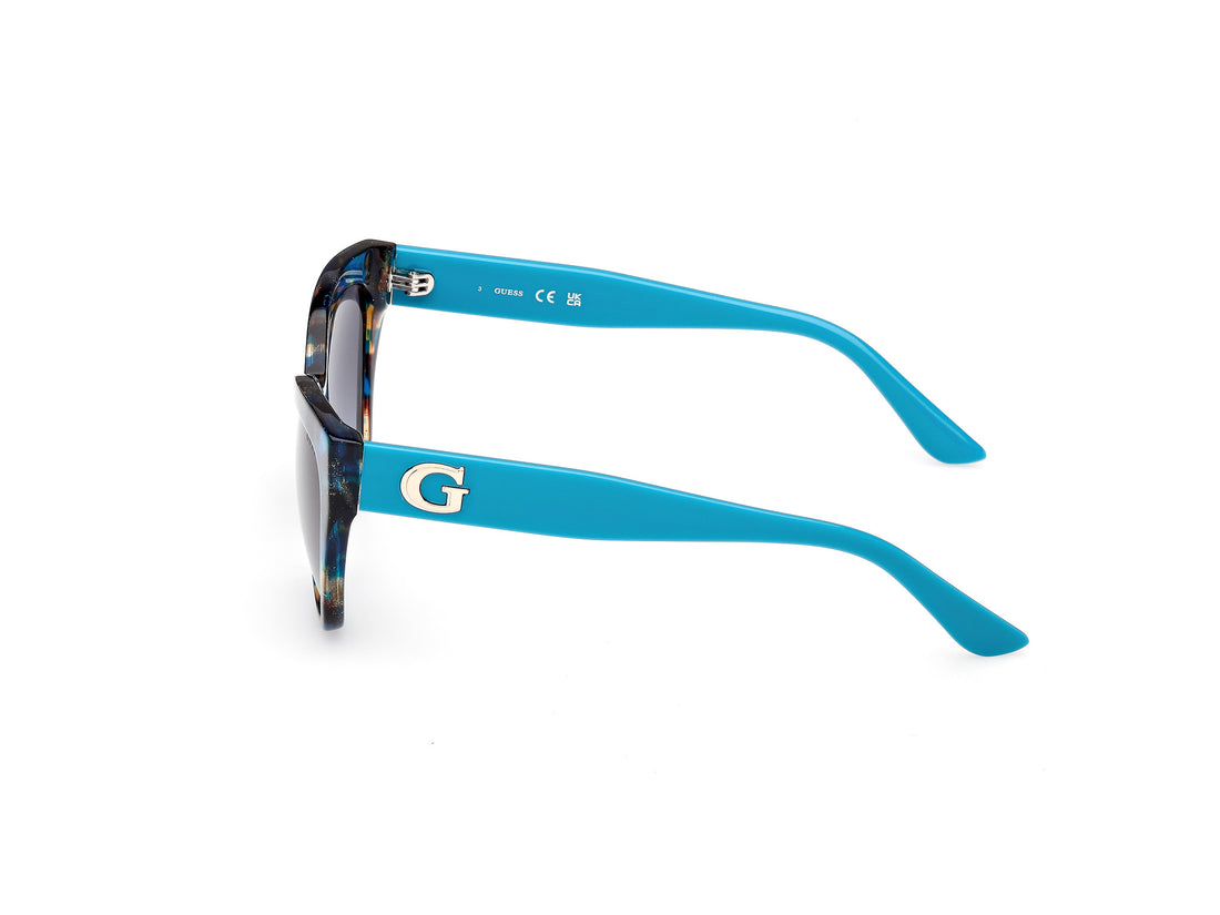 Solglasögon guess gu00204 87p azul cat eye femenino storlek 55mm - Detaljvy