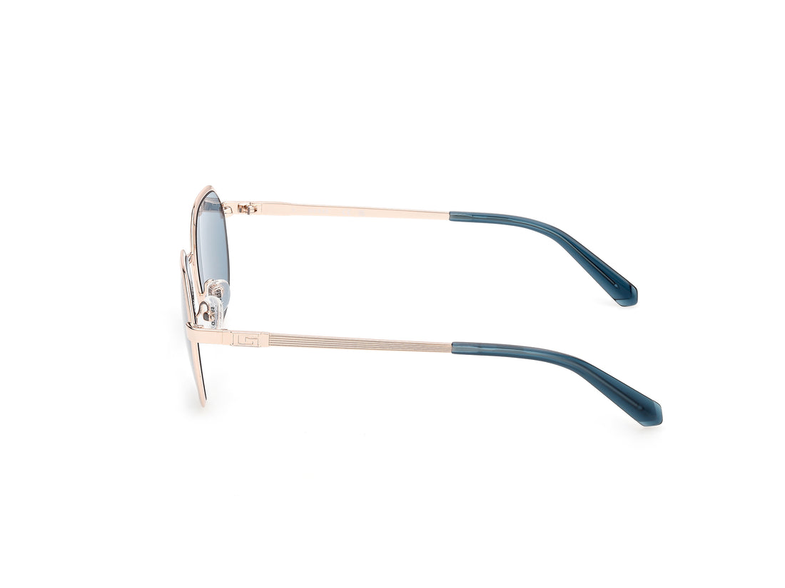 Sonnenbrillen guess gu00207 32v dorado round masculino größe 51mm - Detailansicht