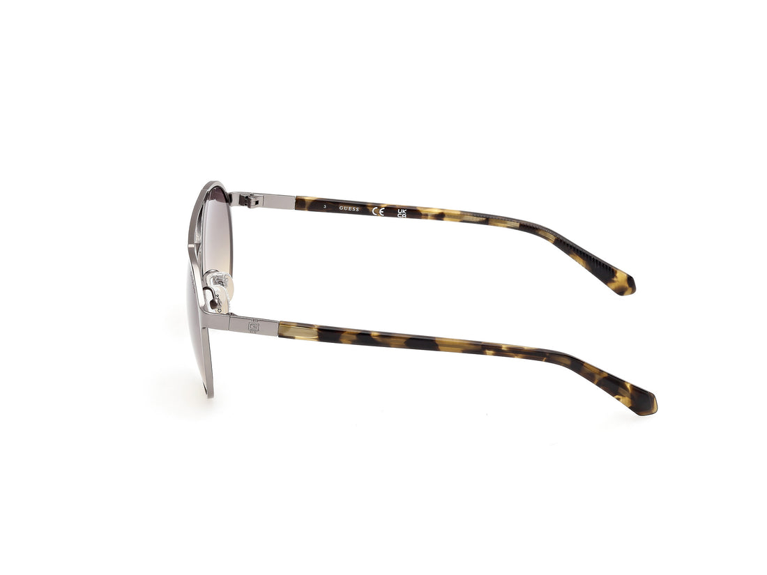 Sonnenbrillen guess gu00211 09b plateado round masculino größe 52mm - Detailansicht