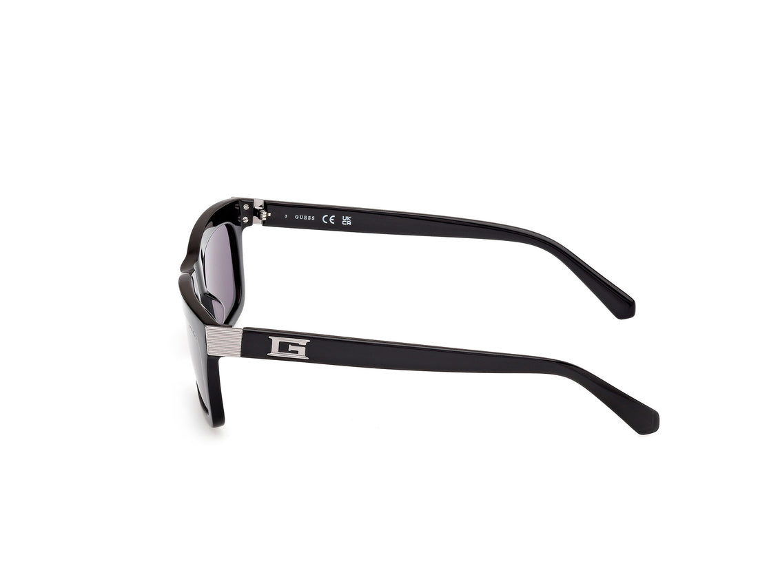 Sonnenbrillen guess gu00212 01a negro rectangular masculino größe 55mm - Detailansicht