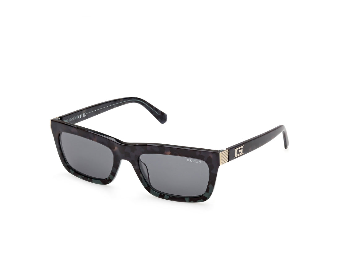 Sonnenbrillen guess gu00212 98v verde rectangular masculino größe 55mm - Hauptansicht