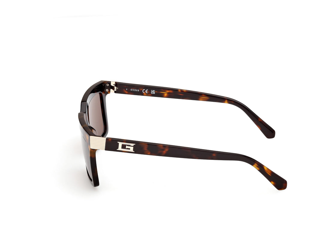 Solglasögon guess gu00213 52e havana rectangular masculino storlek 55mm - Detaljvy