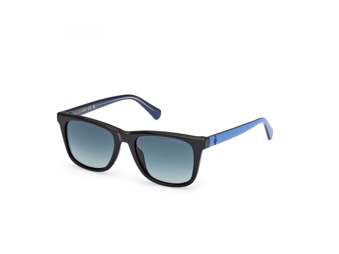 Gafas de sol guess gu00227 01w negro rectangular masculino talla 47mm - Vista principal
