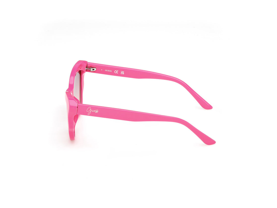 Occhiali da sole guess gu00228 75z rosa cat eye femenino taglia 47mm - Vista dettagliata