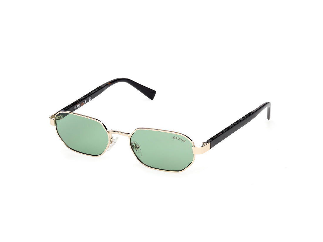 Óculos de sol guess gu00231 32n dorado geometric unisex tamanho 53mm - Vista principal