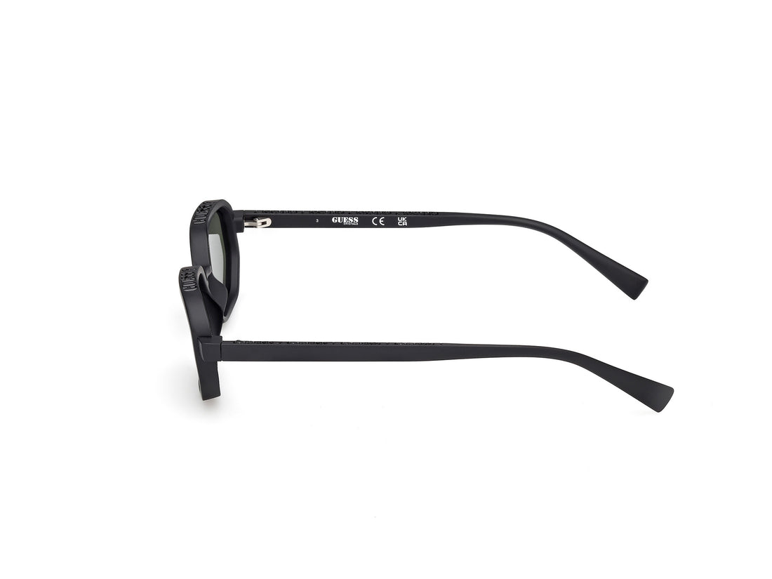 Solglasögon guess gu00233 02n negro geometric unisex storlek 53mm - Detaljvy