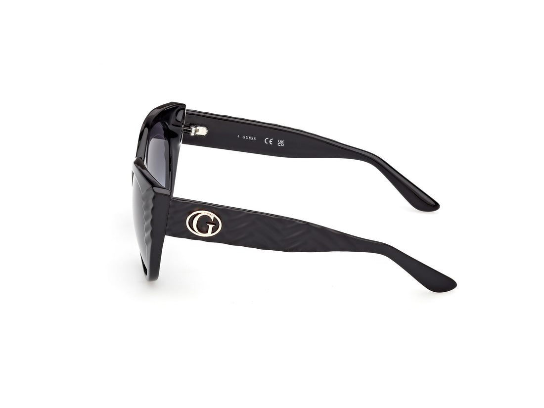 Occhiali da sole guess gu00255 01b negro cat eye femenino taglia 53mm - Vista dettagliata