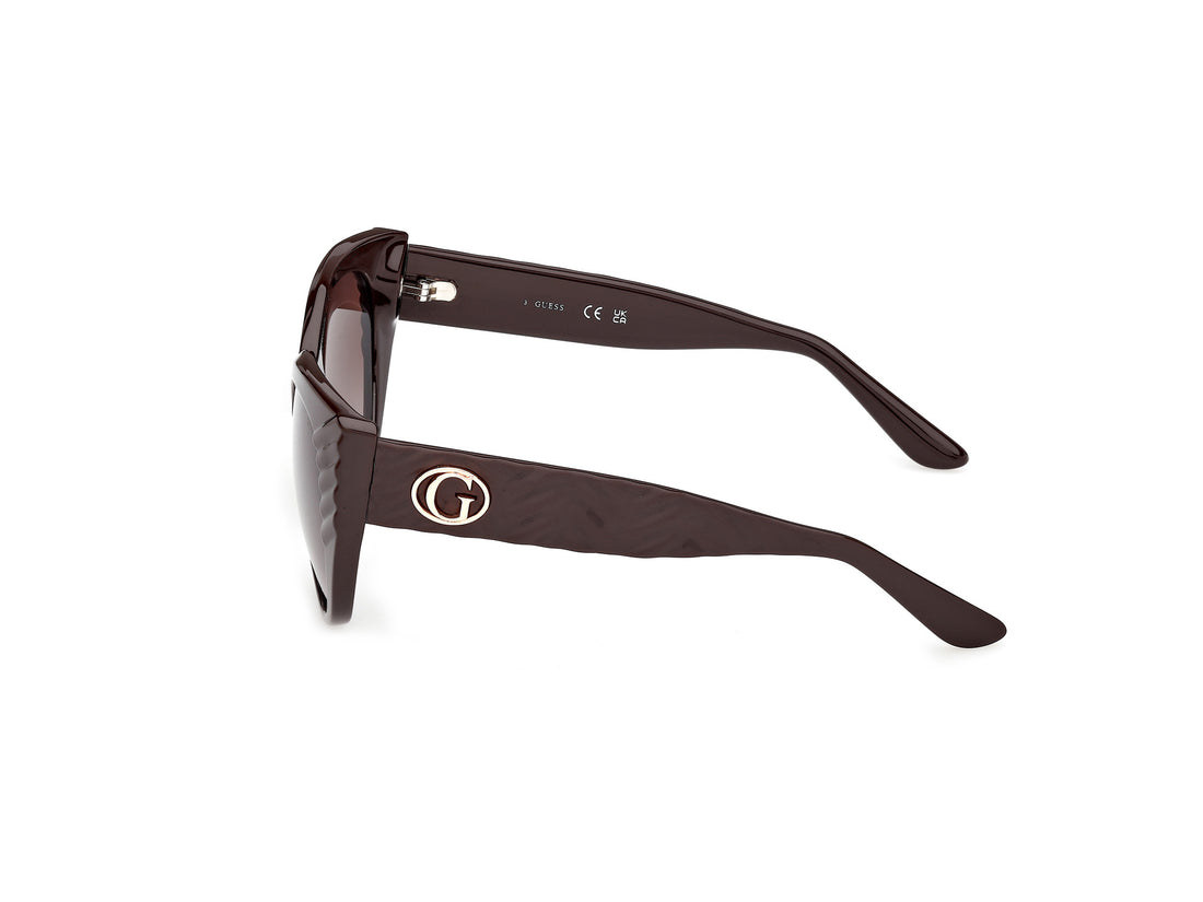 Sonnenbrillen guess gu00255 48f marron cat eye femenino größe 53mm - Detailansicht