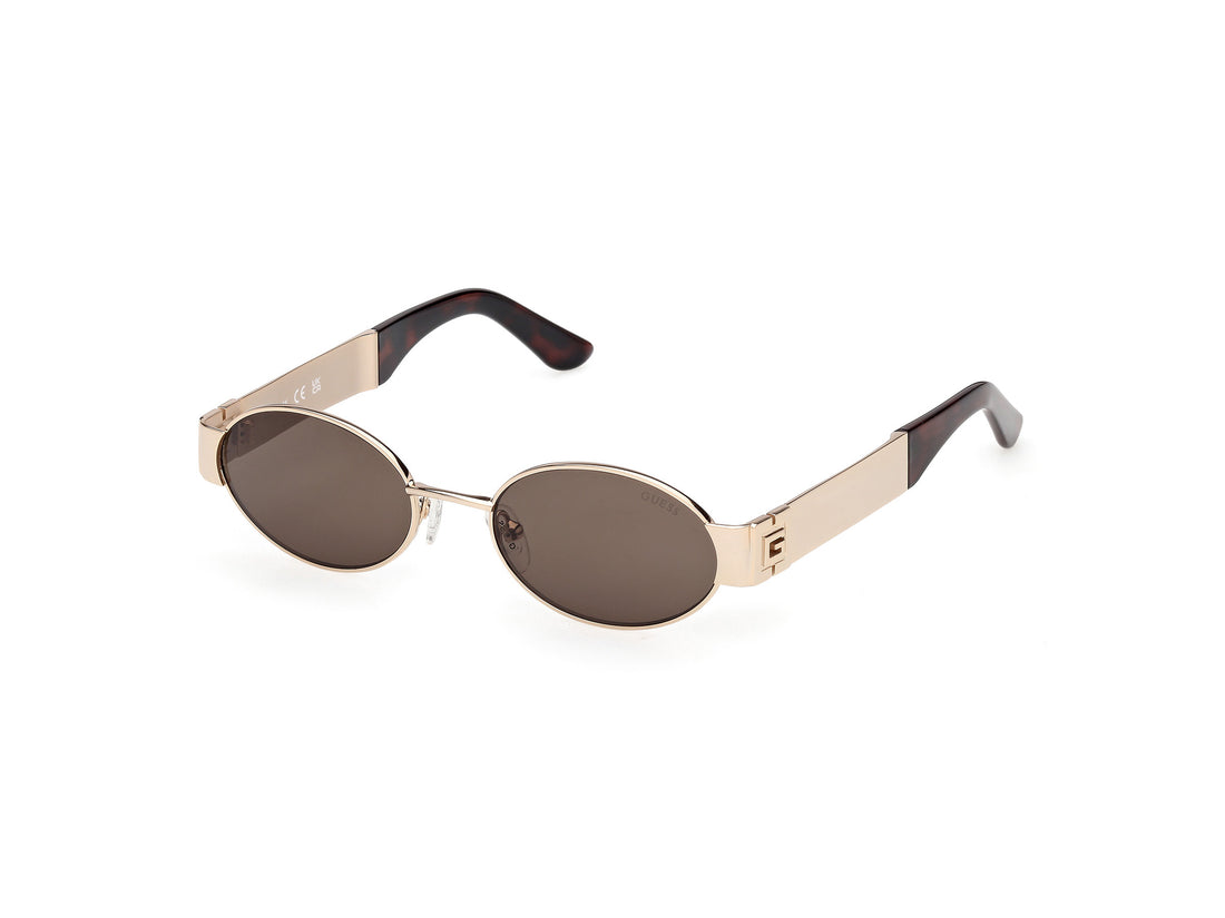 Óculos de sol guess gu00262 33e dorado oval femenino tamanho 50mm - Vista principal