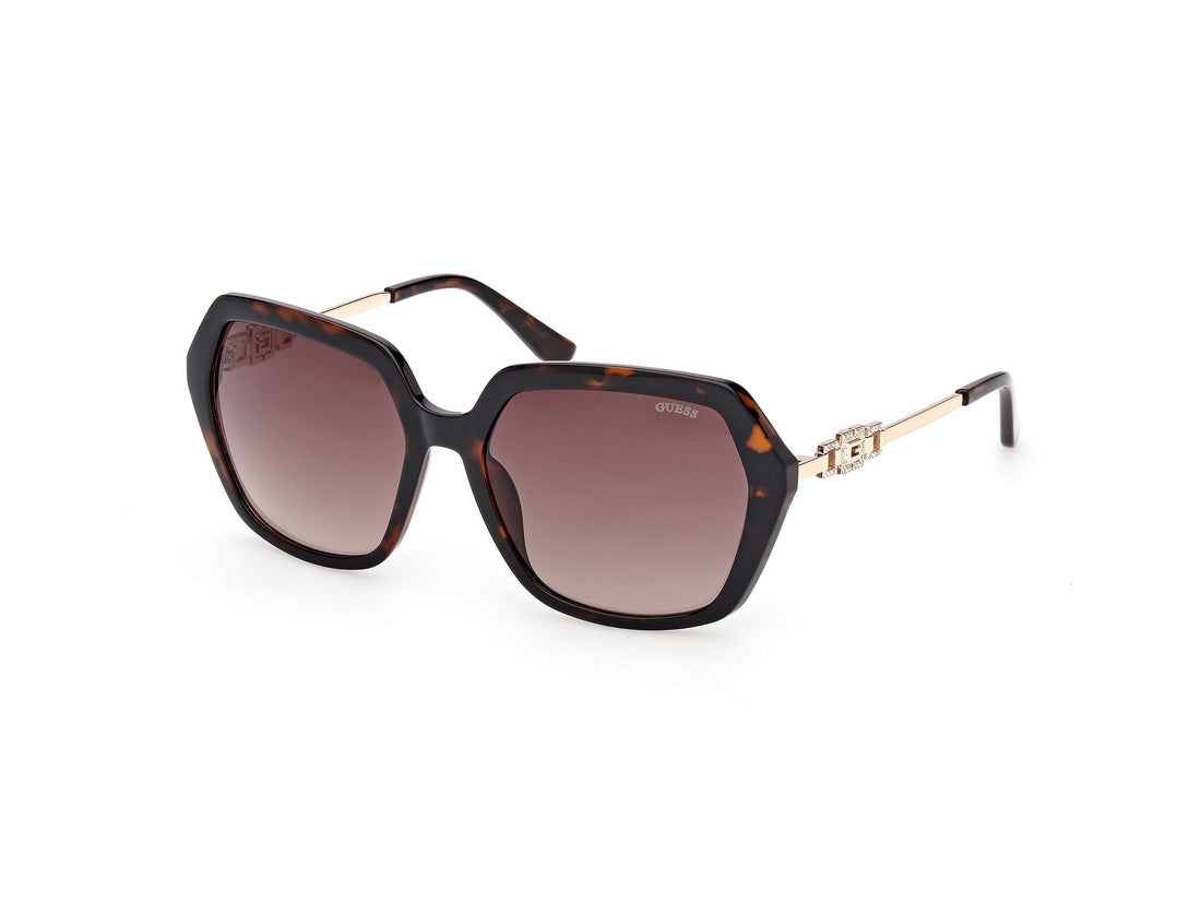 Sonnenbrillen guess gu00267 52f havana geometric femenino größe 57mm - Hauptansicht