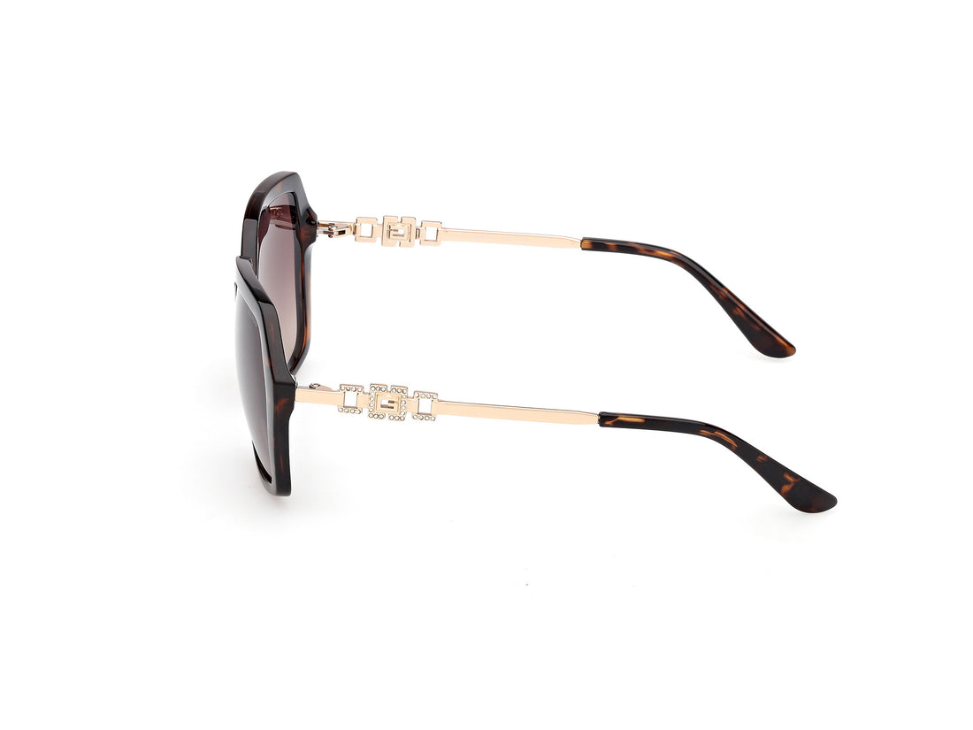 Sonnenbrillen guess gu00267 52f havana geometric femenino größe 57mm - Detailansicht