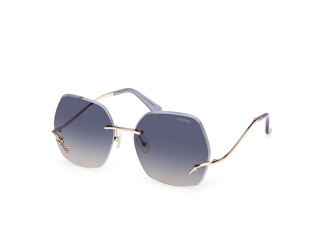 Óculos de sol guess gu00268 28b dorado butterfly femenino tamanho 60mm - Vista principal