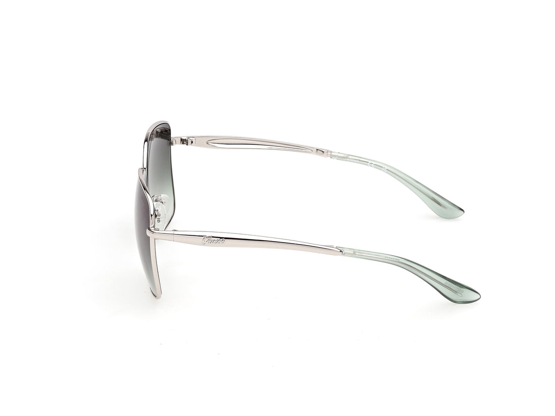 Óculos de sol guess gu00308 10p plateado square femenino tamanho 60mm - Vista de detalhe